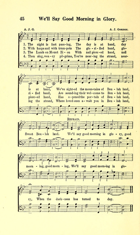 The Sheet Music of Heaven (Spiritual Song): The Mighty Triumphs of Sacred Song page 44