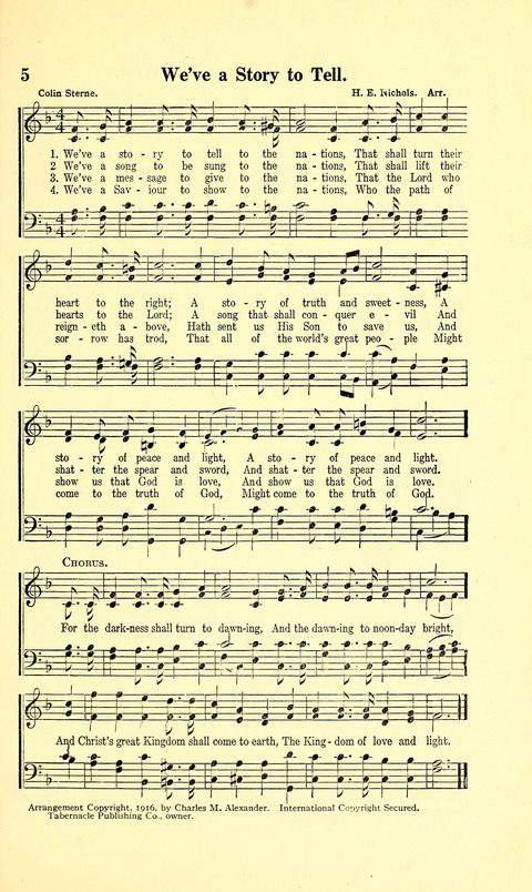 The Sheet Music of Heaven (Spiritual Song): The Mighty Triumphs of Sacred Song page 5