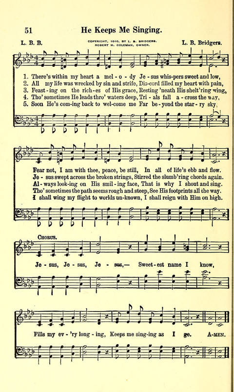 The Sheet Music of Heaven (Spiritual Song): The Mighty Triumphs of Sacred Song page 50