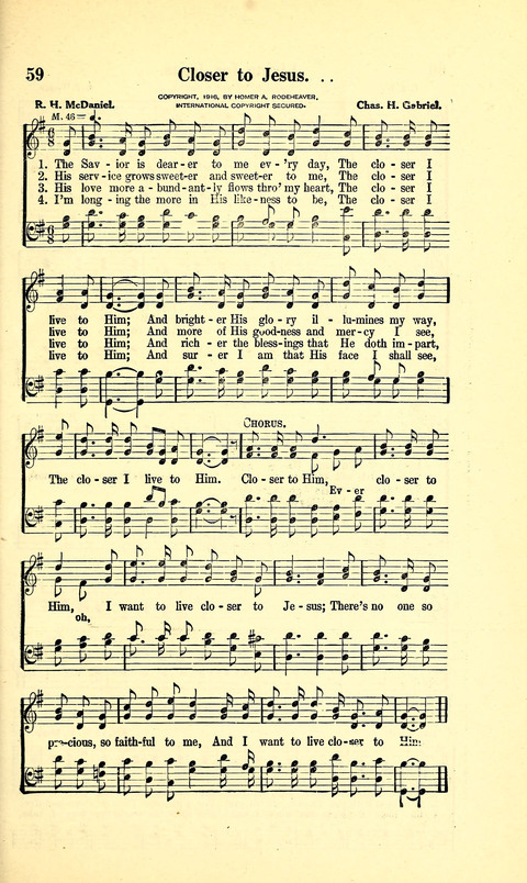The Sheet Music of Heaven (Spiritual Song): The Mighty Triumphs of Sacred Song page 57