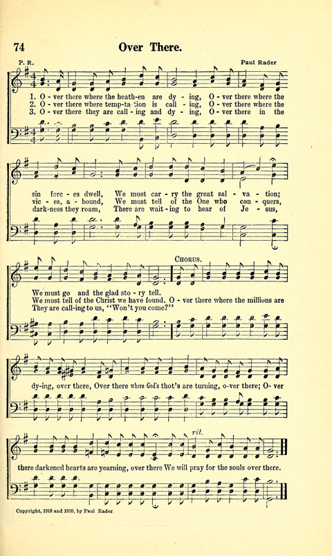 The Sheet Music of Heaven (Spiritual Song): The Mighty Triumphs of Sacred Song page 71