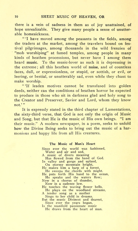 The Sheet Music of Heaven (Spiritual Song): The Mighty Triumphs of Sacred Song. (Second Edition) page 10