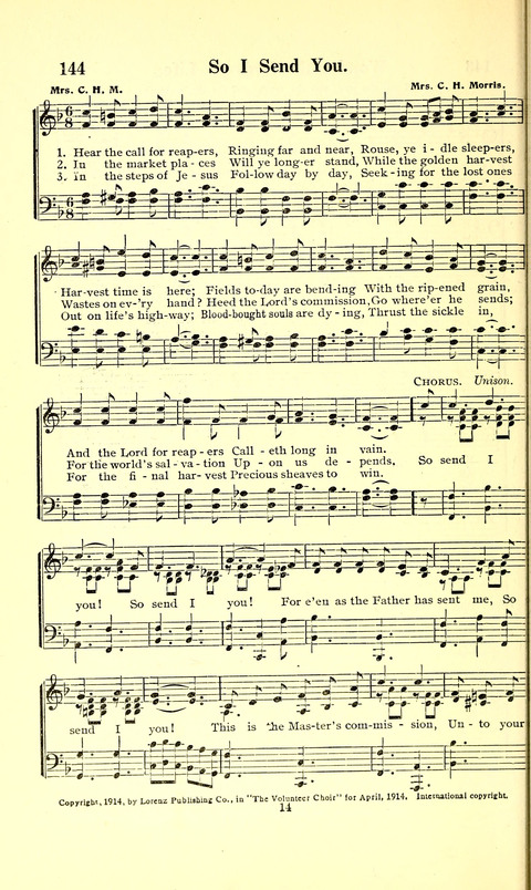 The Sheet Music of Heaven (Spiritual Song): The Mighty Triumphs of Sacred Song. (Second Edition) page 184