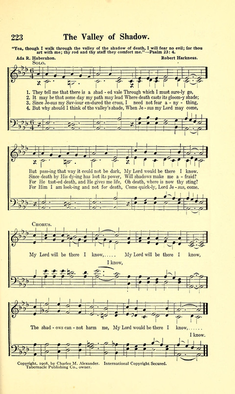 The Sheet Music of Heaven (Spiritual Song): The Mighty Triumphs of Sacred Song. (Second Edition) page 253