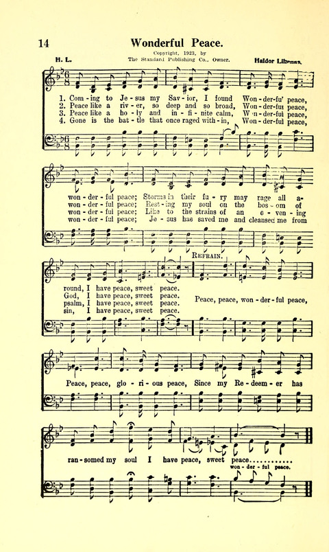 The Sheet Music of Heaven (Spiritual Song): The Mighty Triumphs of Sacred Song. (Second Edition) page 58