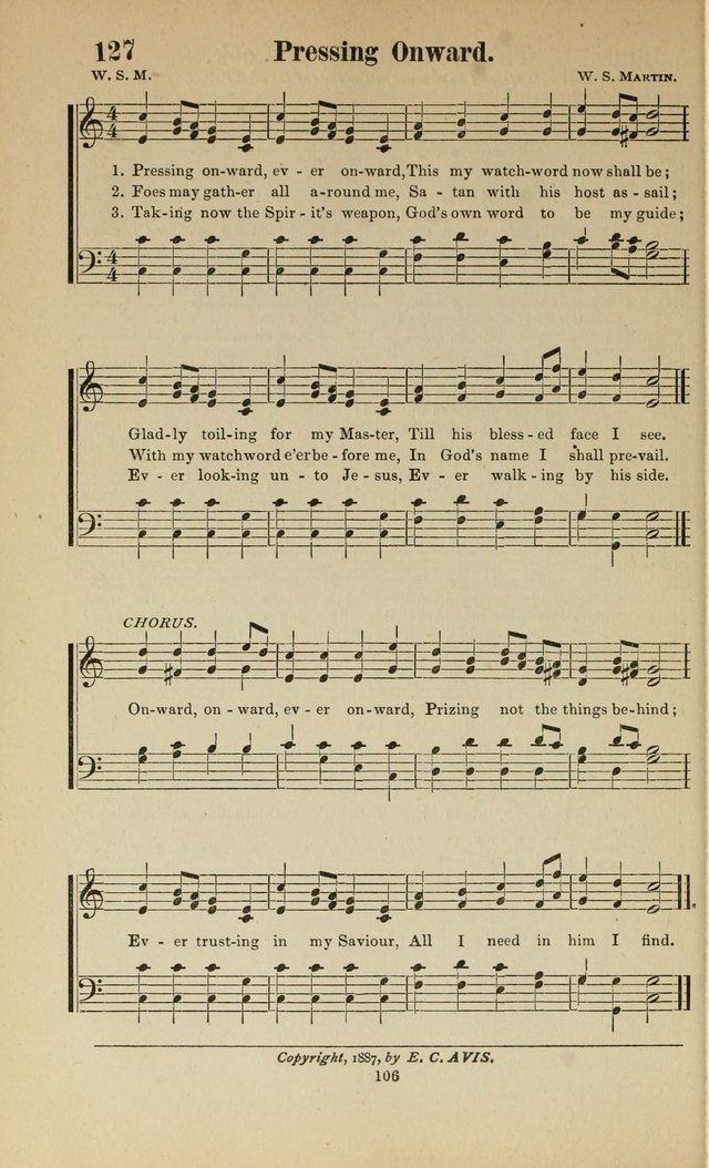 Sacred Melodies Nos.1 and 2 combined: As used by Evangelist H. W. Brown and others, in Gospel Meetings and other religious services page 106