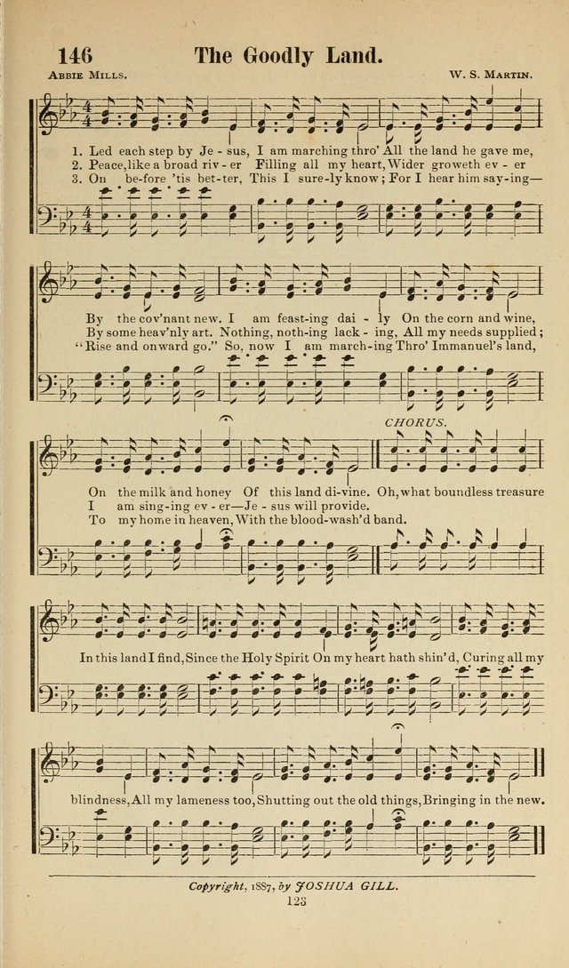 Sacred Melodies Nos.1 and 2 combined: As used by Evangelist H. W. Brown and others, in Gospel Meetings and other religious services page 123