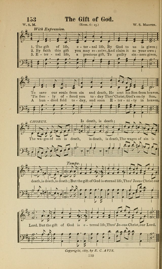 Sacred Melodies Nos.1 and 2 combined: As used by Evangelist H. W. Brown and others, in Gospel Meetings and other religious services page 130