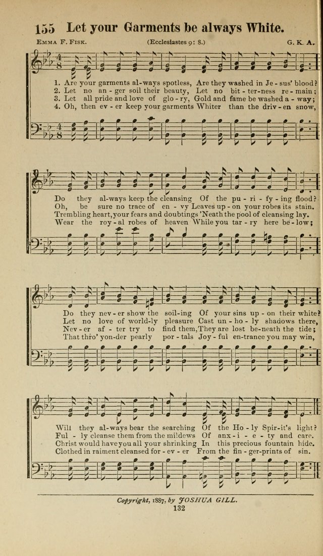 Sacred Melodies Nos.1 and 2 combined: As used by Evangelist H. W. Brown and others, in Gospel Meetings and other religious services page 132