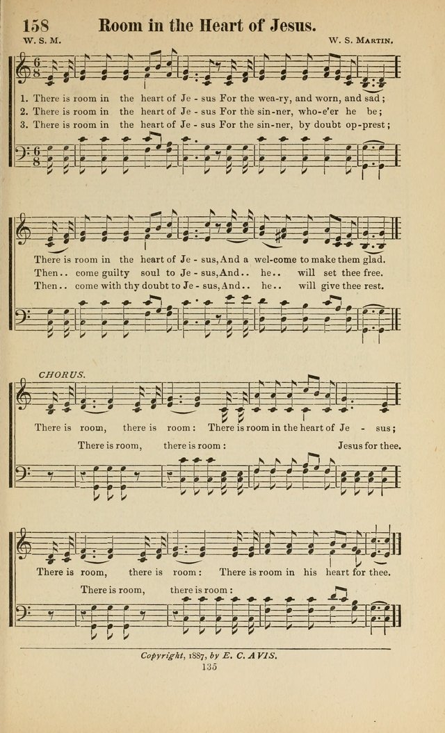 Sacred Melodies Nos.1 and 2 combined: As used by Evangelist H. W. Brown and others, in Gospel Meetings and other religious services page 135