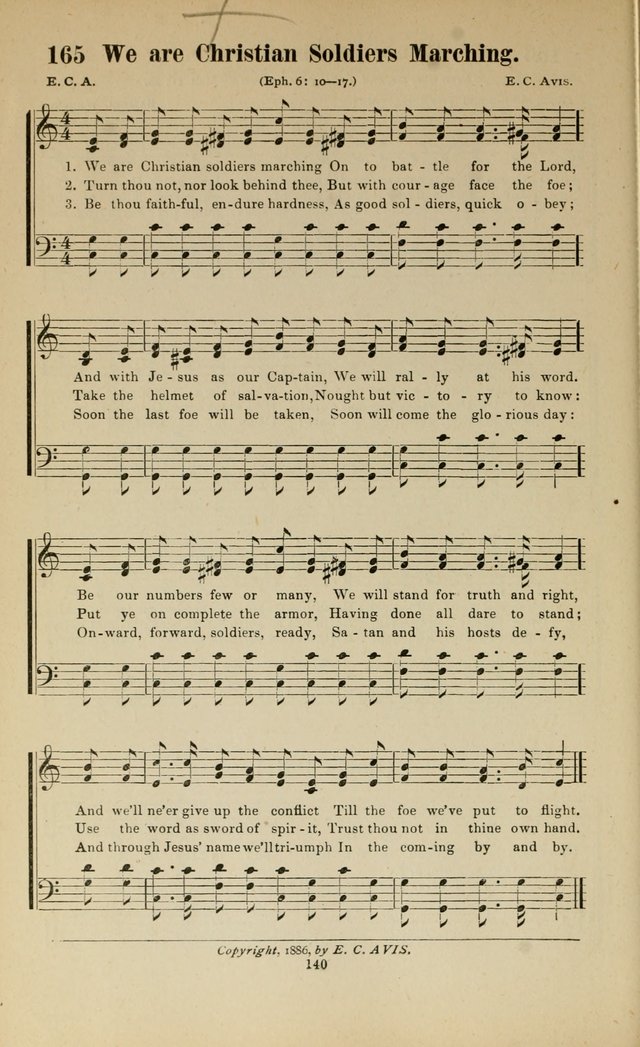 Sacred Melodies Nos.1 and 2 combined: As used by Evangelist H. W. Brown and others, in Gospel Meetings and other religious services page 140