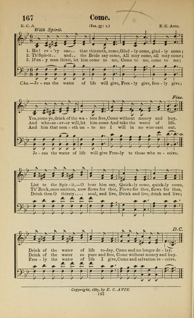 Sacred Melodies Nos.1 and 2 combined: As used by Evangelist H. W. Brown and others, in Gospel Meetings and other religious services page 142