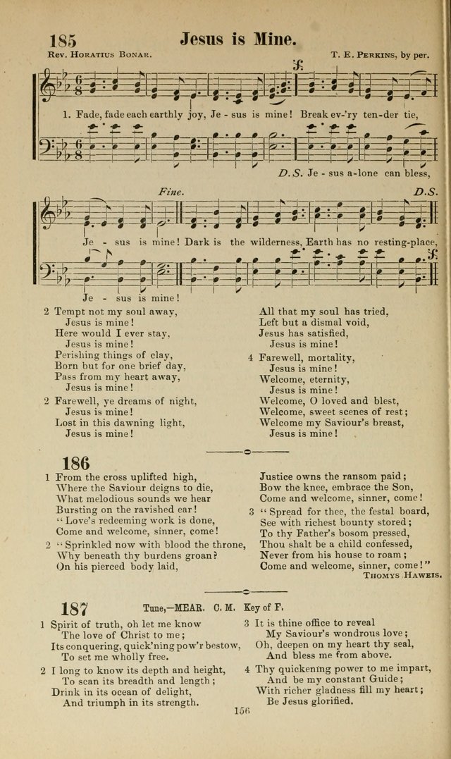 Sacred Melodies Nos.1 and 2 combined: As used by Evangelist H. W. Brown and others, in Gospel Meetings and other religious services page 156