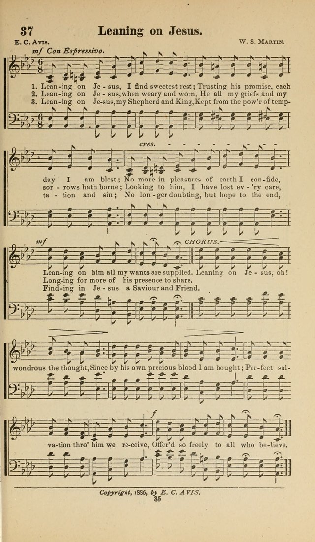 Sacred Melodies Nos.1 and 2 combined: As used by Evangelist H. W. Brown and others, in Gospel Meetings and other religious services page 35