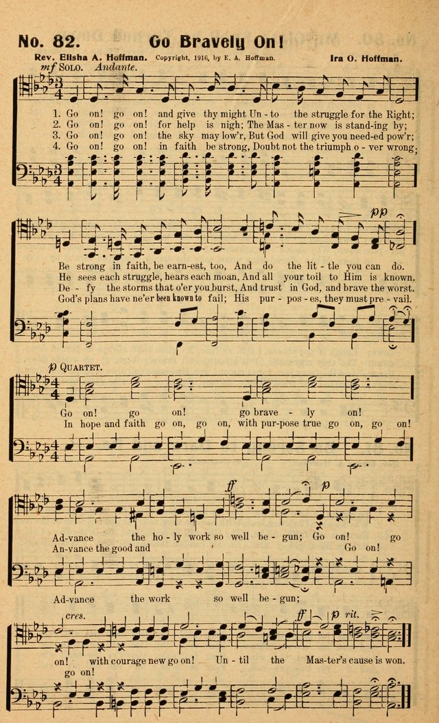 Songs of the New Crusade: a collection of stirring twentieth century temperance songs page 82