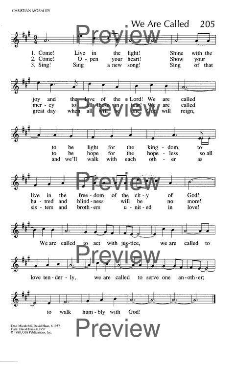 Singing Our Faith: a hymnal for young Catholics page 117