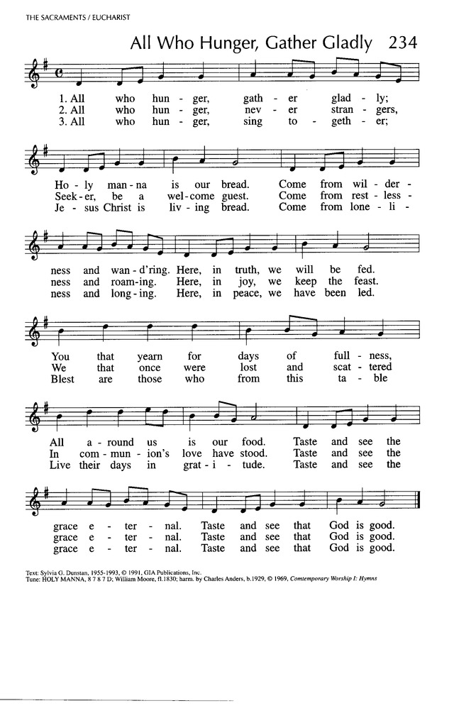 Singing Our Faith: a hymnal for young Catholics page 139