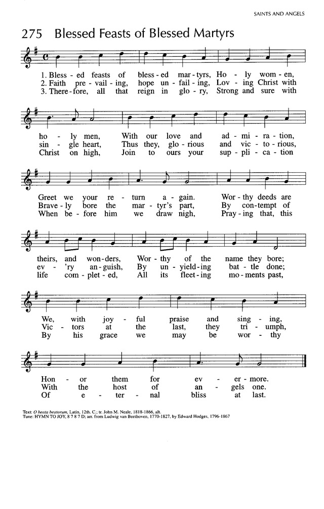 Singing Our Faith: a hymnal for young Catholics page 174