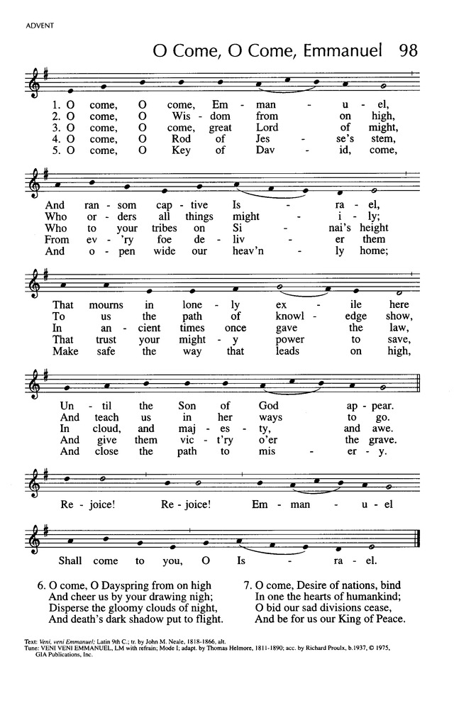 Singing Our Faith: a hymnal for young Catholics page 31