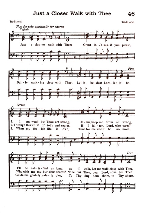 Songs of Zion page 61
