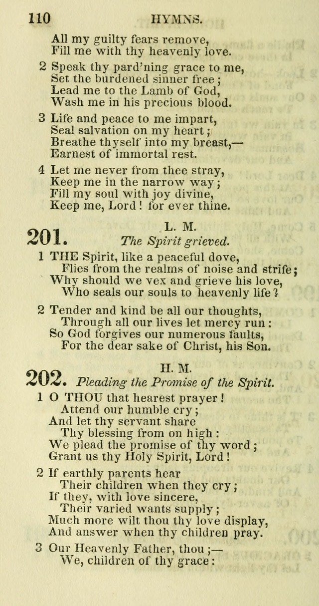 Social Psalmist: or hymns, selected for the private use and social meetings of evangelical Christians page 114