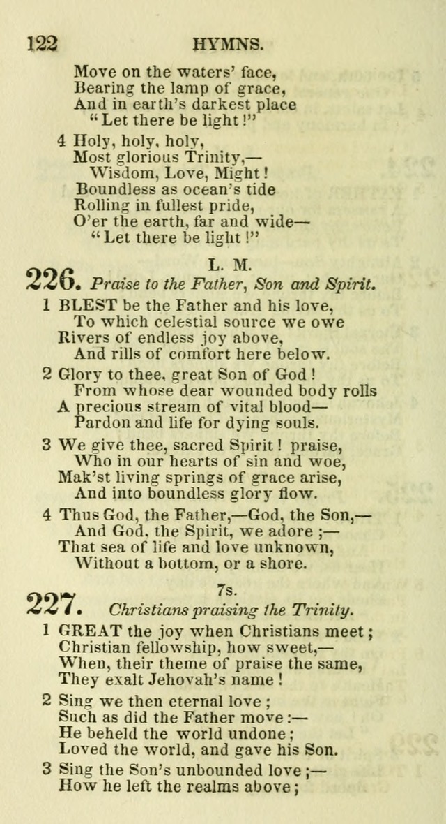 Social Psalmist: or hymns, selected for the private use and social meetings of evangelical Christians page 126