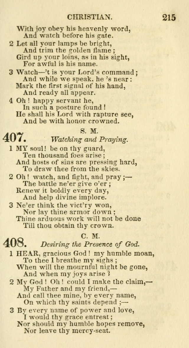 Social Psalmist: or hymns, selected for the private use and social meetings of evangelical Christians page 221