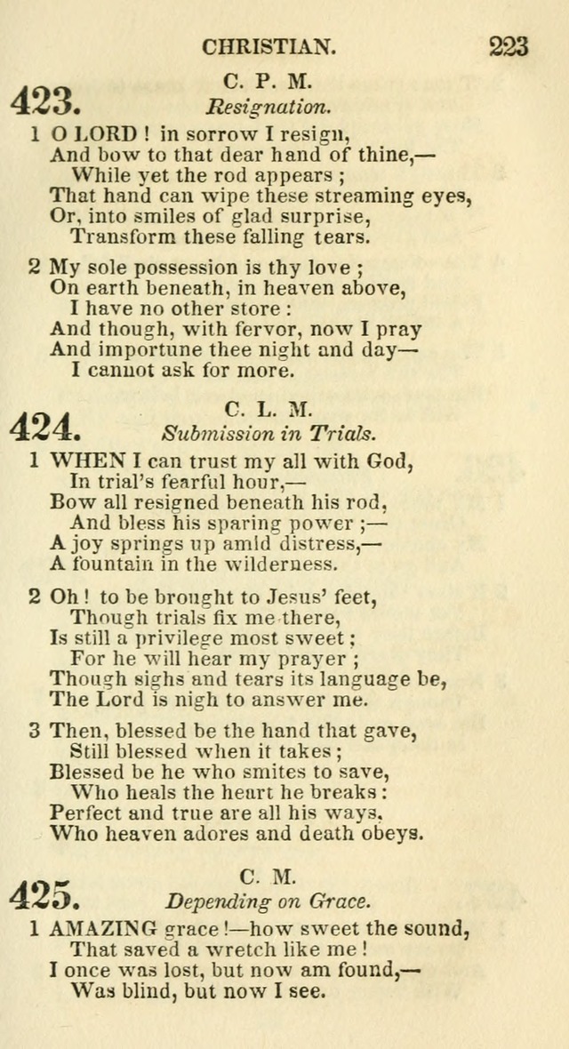 Social Psalmist: or hymns, selected for the private use and social meetings of evangelical Christians page 229