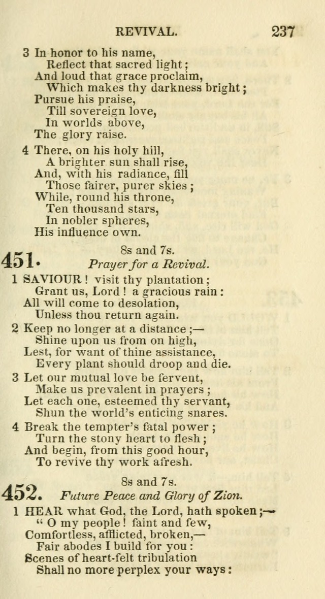 Social Psalmist: or hymns, selected for the private use and social meetings of evangelical Christians page 245
