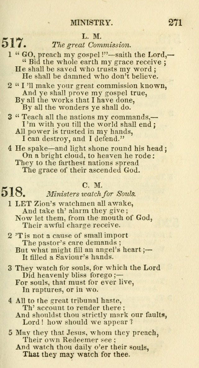 Social Psalmist: or hymns, selected for the private use and social meetings of evangelical Christians page 283