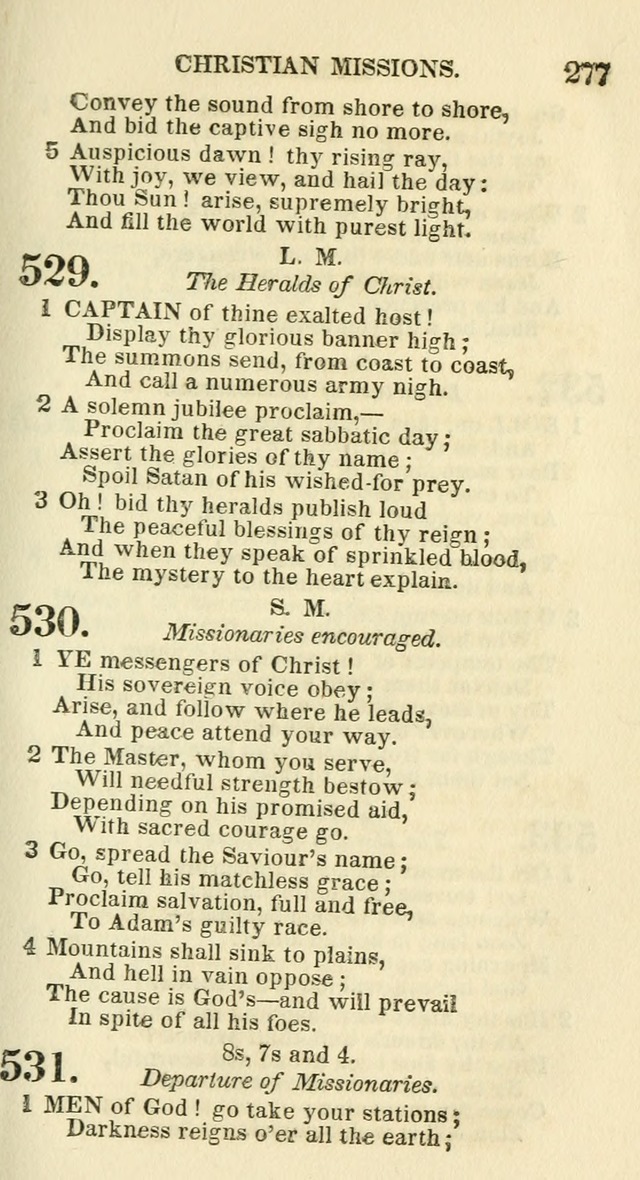 Social Psalmist: or hymns, selected for the private use and social meetings of evangelical Christians page 291