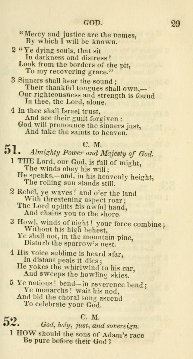 Social Psalmist: or hymns, selected for the private use and social meetings of evangelical Christians page 31