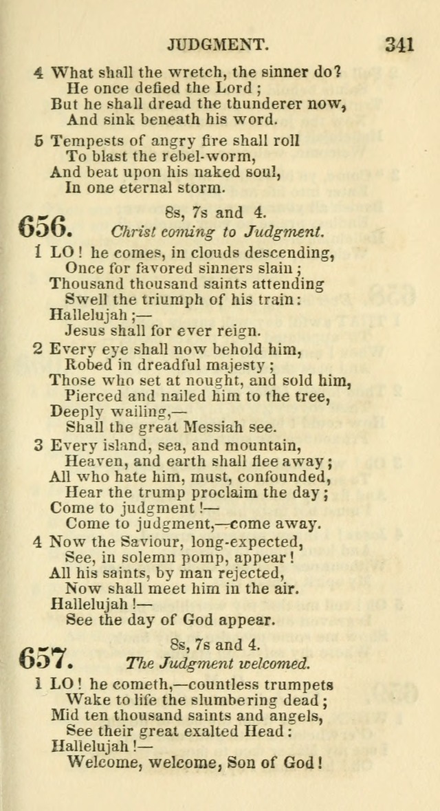 Social Psalmist: or hymns, selected for the private use and social meetings of evangelical Christians page 357