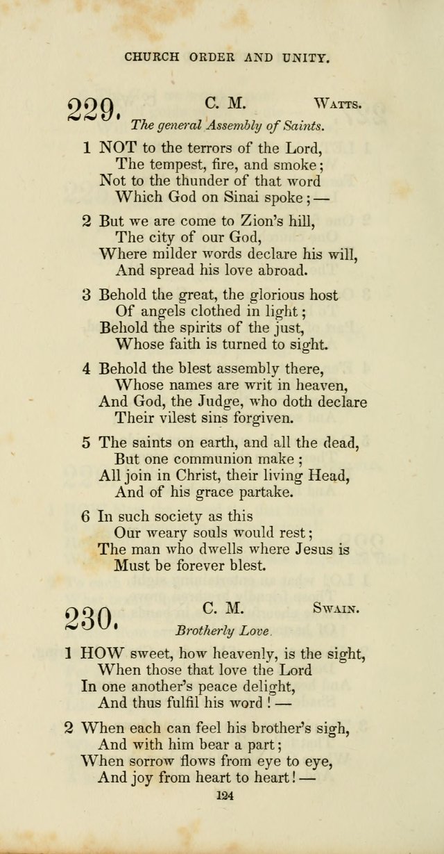 The Social Psalmist: a new selection of hymns for conference meetings and family worship page 124