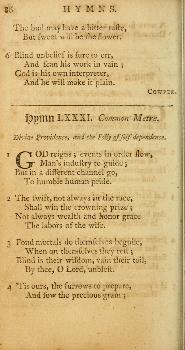 Sacred Poetry: consisting of psalms and hymns, adapted to Christian devotion, in public and private, selected from the best authors, with variations and additions page 366