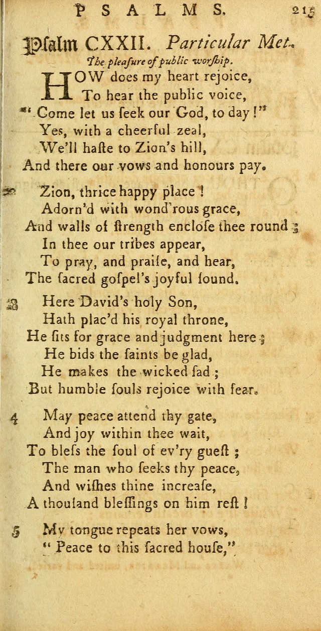 Sacred Poetry: Consisting of Psalms and Hymns, Adapted to Christian        Devotion, in Public and Private. 2nd ed. page 219