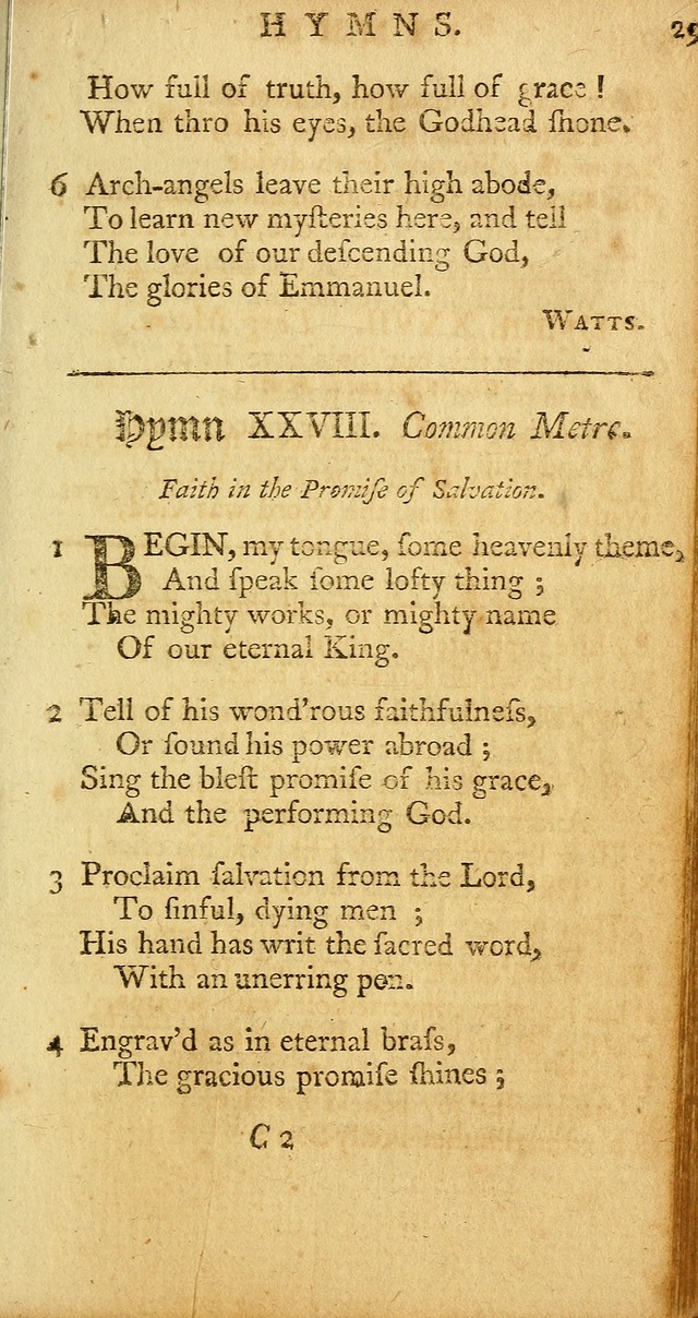 Sacred Poetry: Consisting of Psalms and Hymns, Adapted to Christian        Devotion, in Public and Private. 2nd ed. page 309