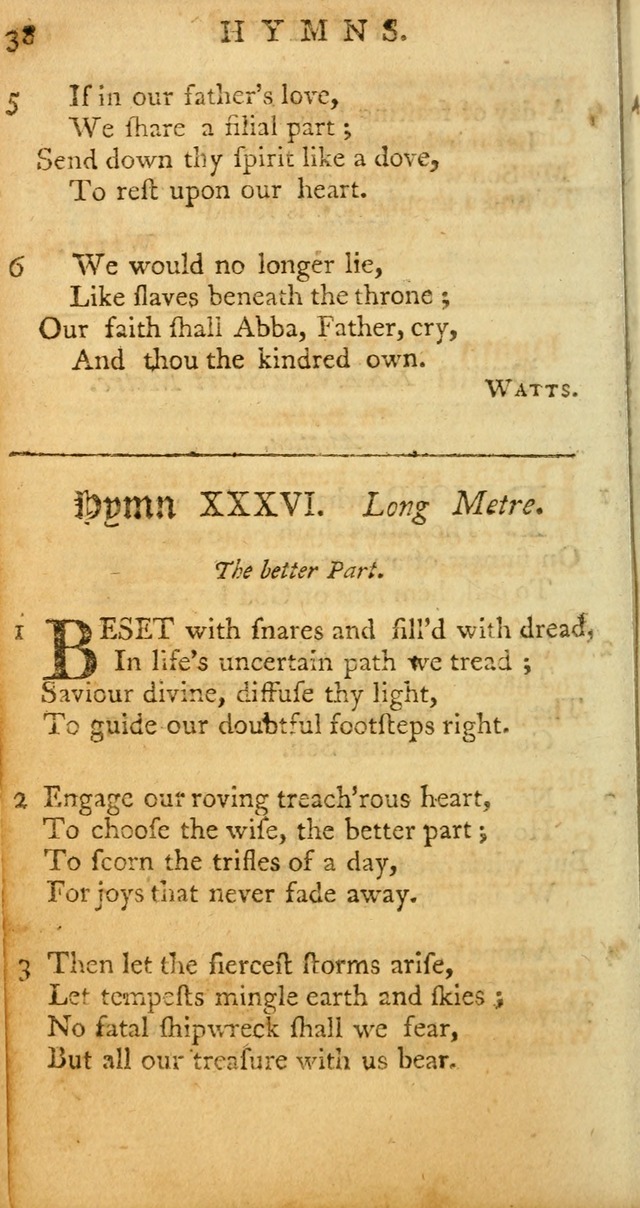 Sacred Poetry: Consisting of Psalms and Hymns, Adapted to Christian        Devotion, in Public and Private. 2nd ed. page 318