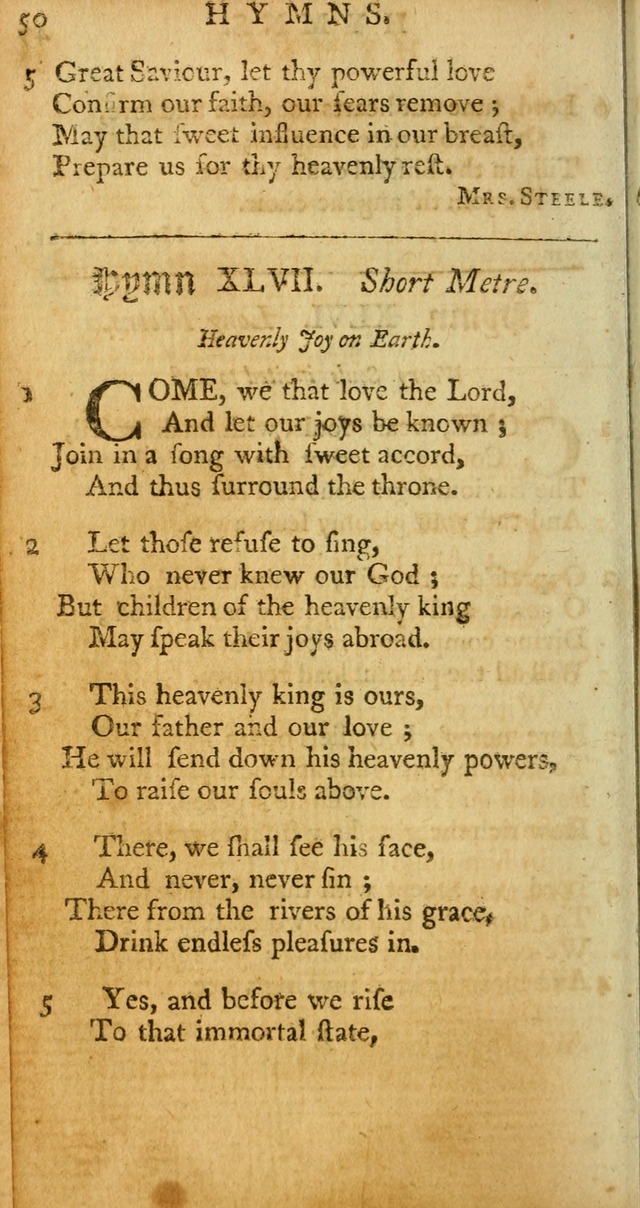 Sacred Poetry: Consisting of Psalms and Hymns, Adapted to Christian        Devotion, in Public and Private. 2nd ed. page 330