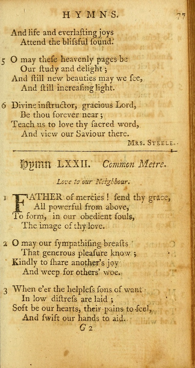 Sacred Poetry: Consisting of Psalms and Hymns, Adapted to Christian        Devotion, in Public and Private. 2nd ed. page 357