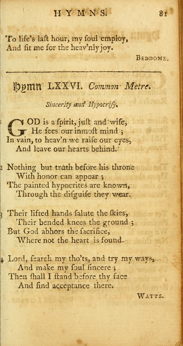 Sacred Poetry: Consisting of Psalms and Hymns, Adapted to Christian        Devotion, in Public and Private. 2nd ed. page 361