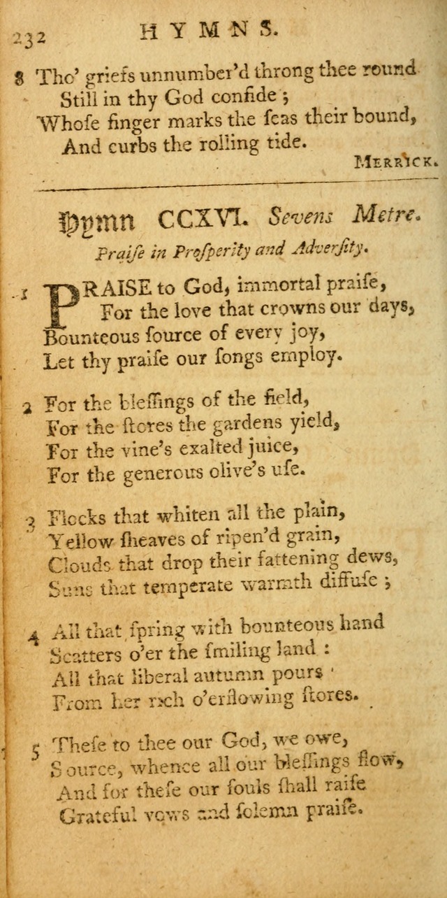 Sacred Poetry: Consisting of Psalms and Hymns, Adapted to Christian        Devotion, in Public and Private. 2nd ed. page 512