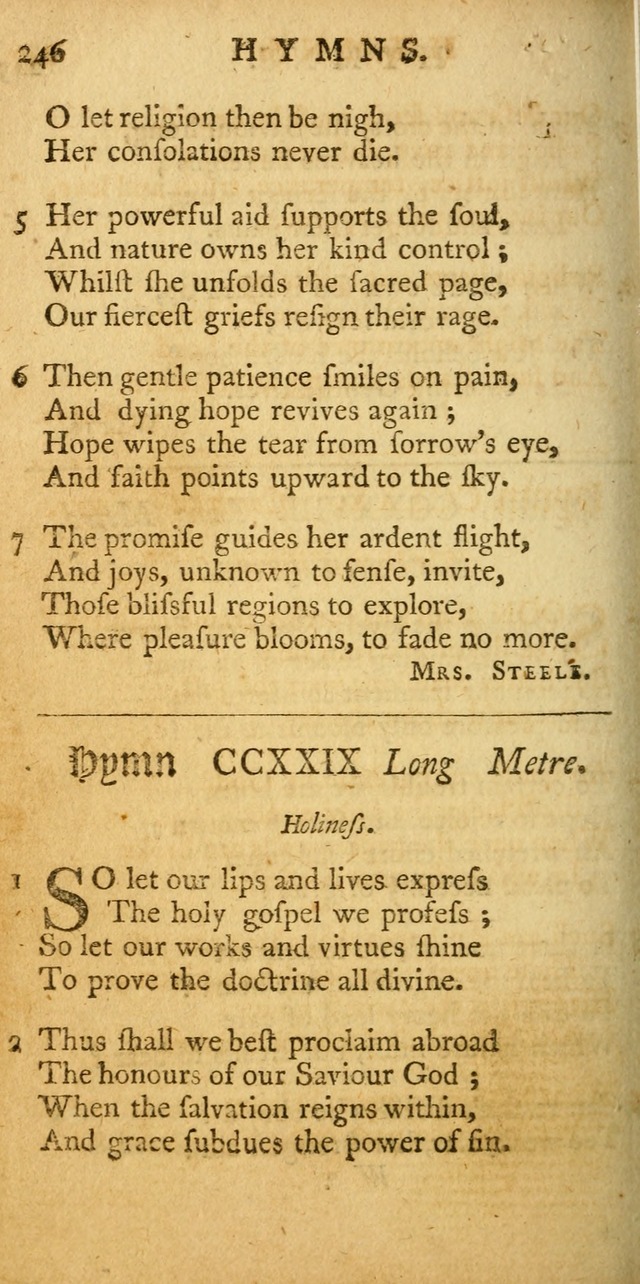 Sacred Poetry: Consisting of Psalms and Hymns, Adapted to Christian        Devotion, in Public and Private. 2nd ed. page 526