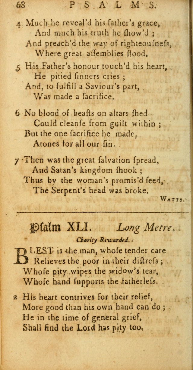 Sacred Poetry: Consisting of Psalms and Hymns, Adapted to Christian        Devotion, in Public and Private. 2nd ed. page 70