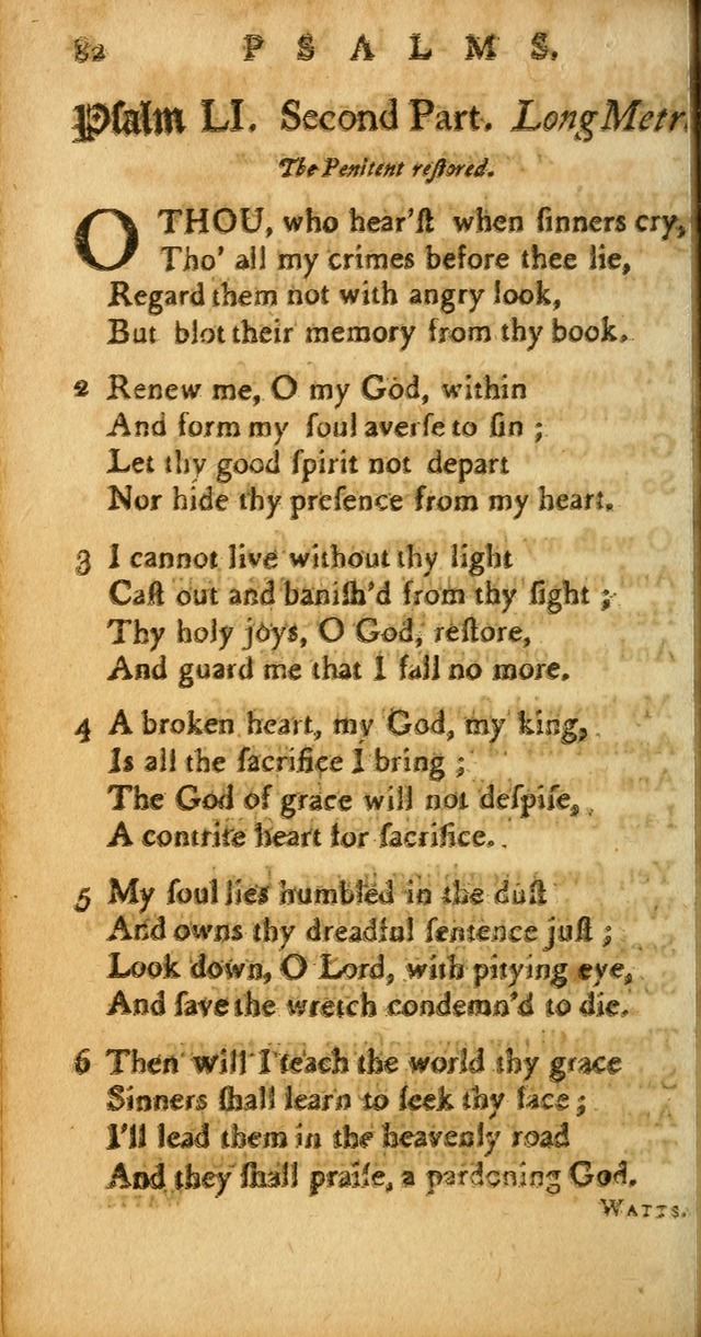 Sacred Poetry: Consisting of Psalms and Hymns, Adapted to Christian        Devotion, in Public and Private. 2nd ed. page 84