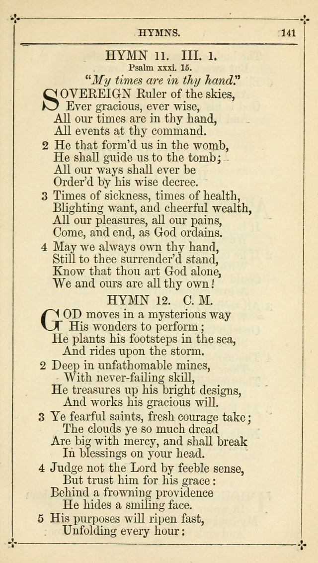 Selections from the Psalms of David in Metre: with hymns suited to the feasts and fasts of the church, and other occasions of public worship page 143