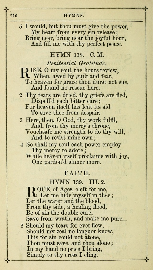 Selections from the Psalms of David in Metre: with hymns suited to the feasts and fasts of the church, and other occasions of public worship page 218