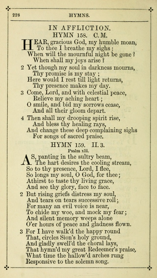 Selections from the Psalms of David in Metre: with hymns suited to the feasts and fasts of the church, and other occasions of public worship page 230