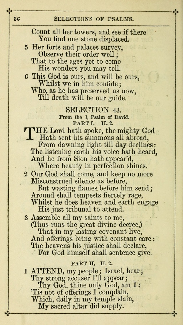 Selections from the Psalms of David in Metre: with hymns suited to the feasts and fasts of the church, and other occasions of public worship page 36