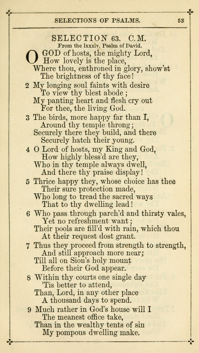 Selections from the Psalms of David in Metre: with hymns suited to the feasts and fasts of the church, and other occasions of public worship page 55